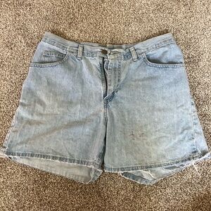 Light Wash Lee Rider Shorts